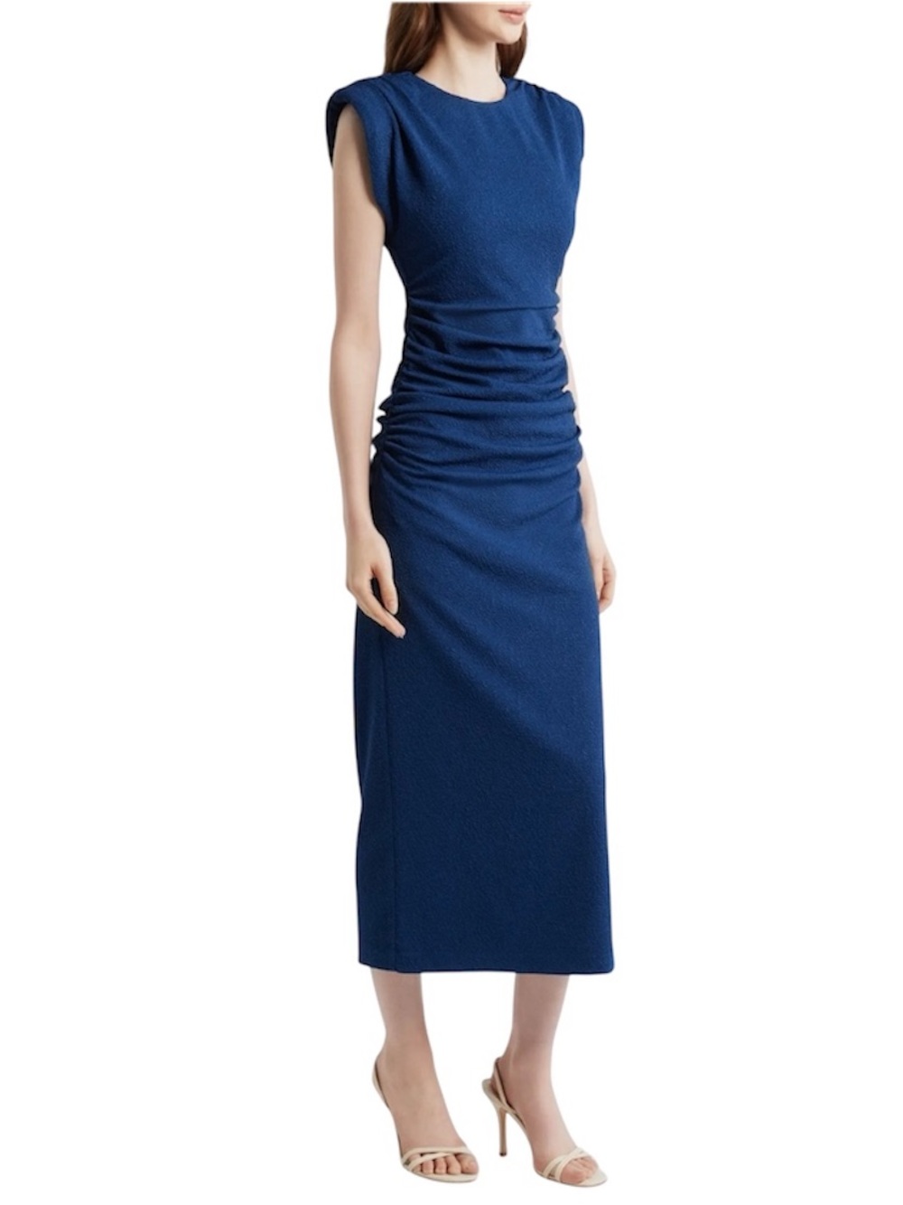 VINCE CAMUTO Ruched Midi Dress